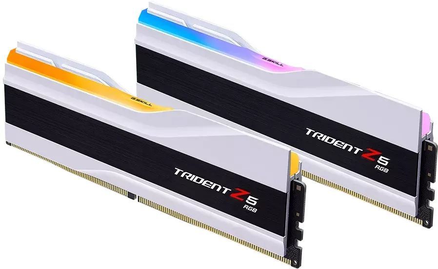 G.SKILL 32GB DDR5 7200MHz Kit(2x16GB) Trident Z5 RGB White G.SKILL 32GB DDR5 7200MHz Kit(2x16GB) Trident Z5 RGB White