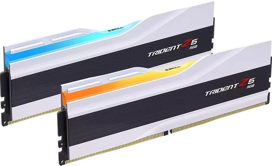 G.SKILL 32GB DDR5 7200MHz Kit(2x16GB) Trident Z5 RGB White G.SKILL 32GB DDR5 7200MHz Kit(2x16GB) Trident Z5 RGB White
