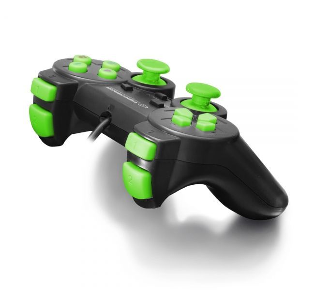 Esperanza Warrior USB Gamepad Black/Green