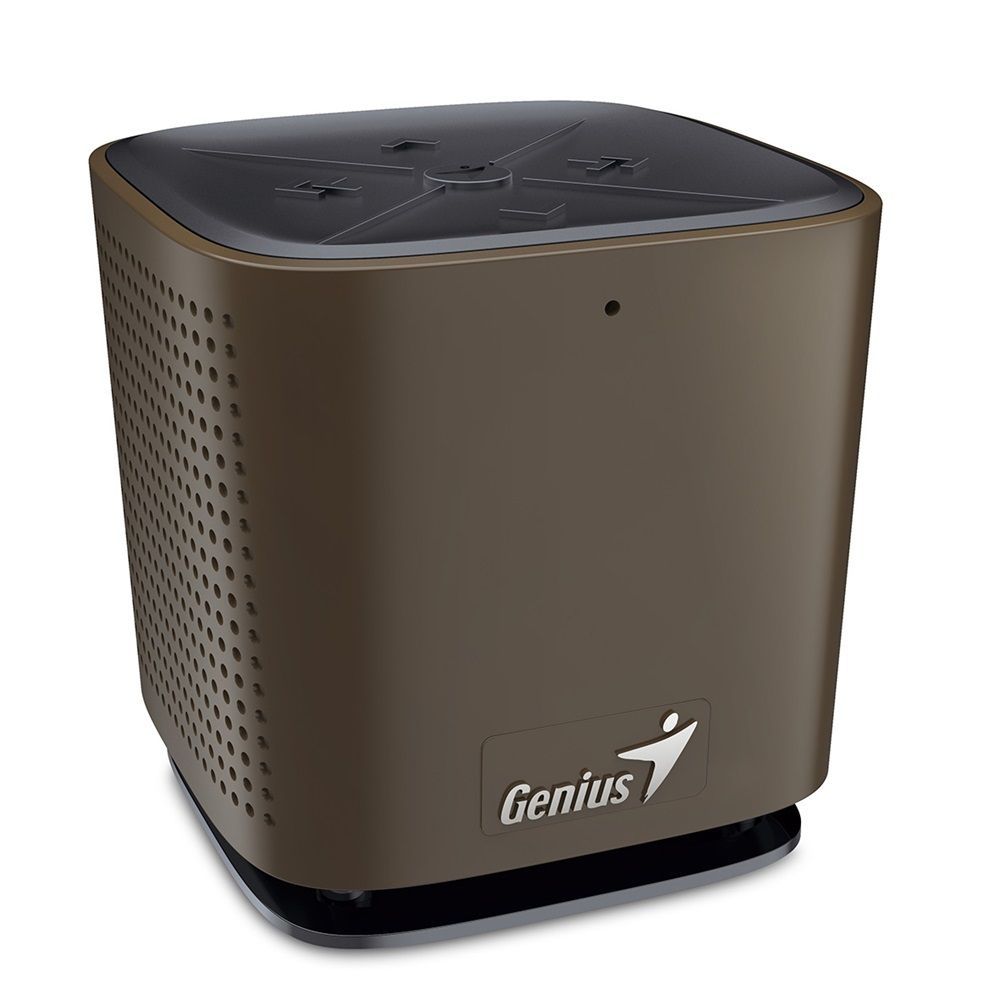 Genius SP-920BT Portable Bluetooth Speaker Chocolate Brown