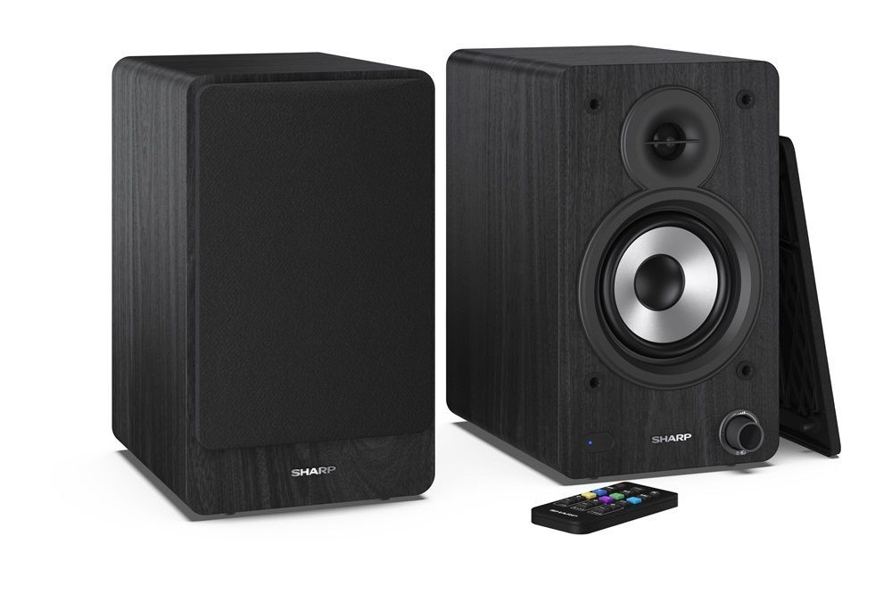 Sharp CP-SS30BR Bookshelf Speaker Black