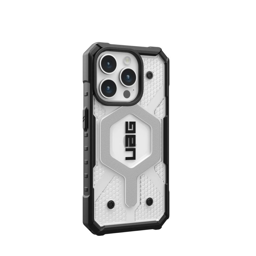 UAG Pathfinder case for MagSafe iPhone 15 Pro Ice