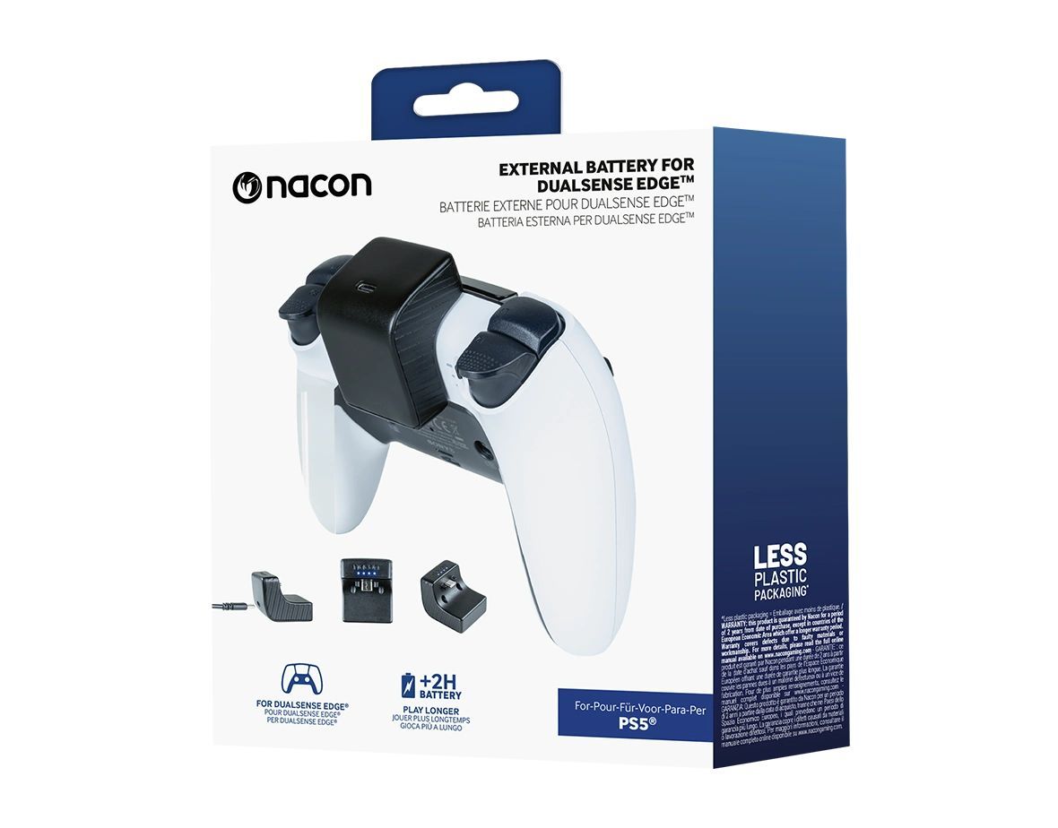 Nacon External Battery for PlayStation5 DualSense Edge Wireless Controllers