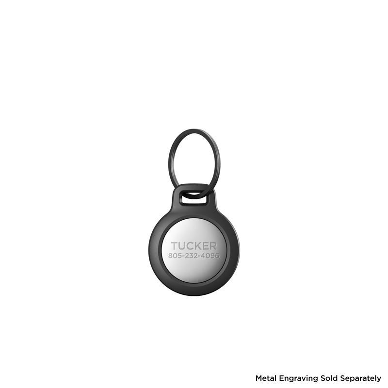 Nomad Rugged Keychain, black - Apple AirTag