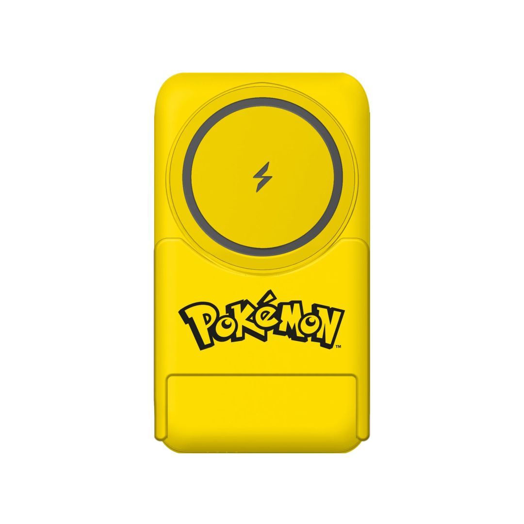 OTL Technologies Pokémon Pikachu 5000mAh Magnetic Wireless PowerBank Yellow