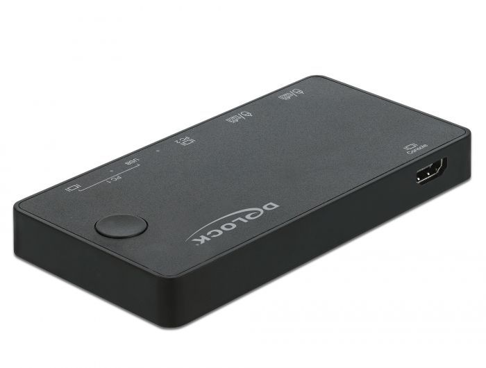 DeLock HDMI / USB-C KVM Switch 4K 60 Hz with USB 2.0