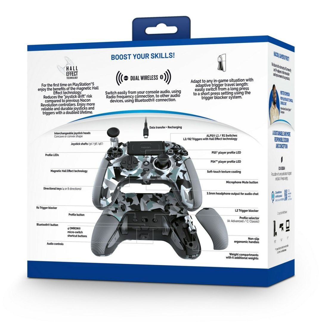 Nacon Revolution 5 Pro USB Gamepad Black Artic Camo