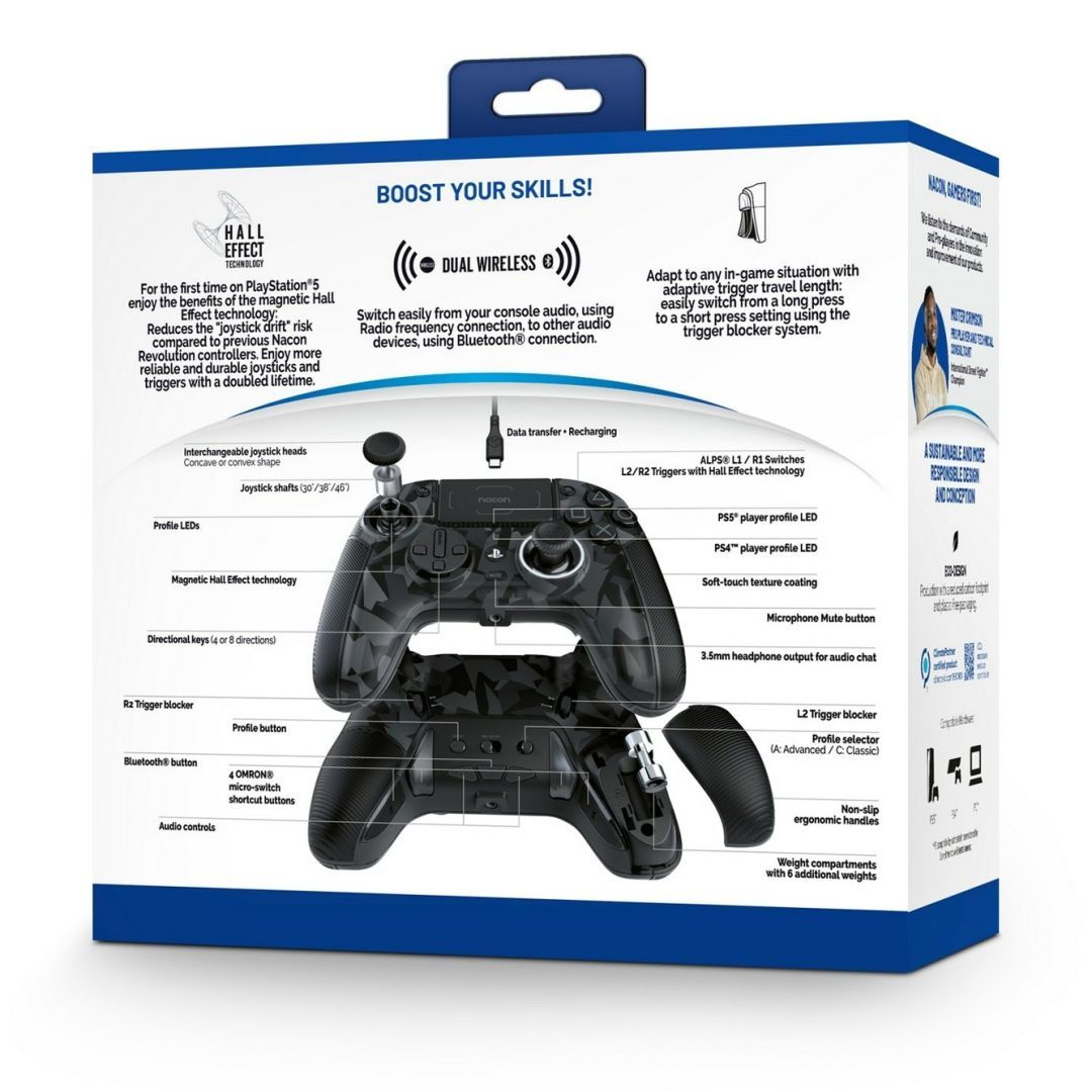 Nacon Revolution 5 Pro USB Gamepad Black Urban Camo