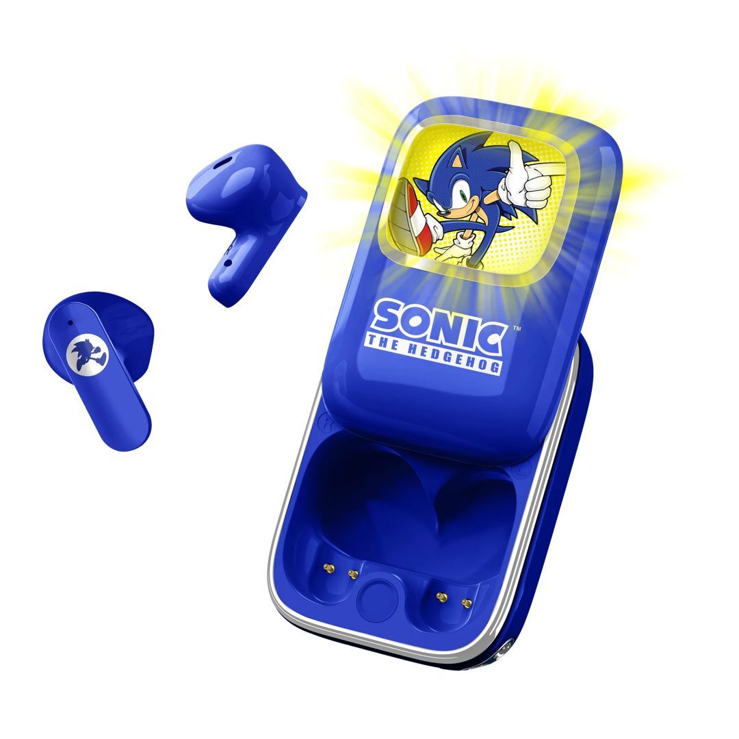 OTL Technologies Sonic the Hedgehog Slide TWS Bluetooth Headset Blue