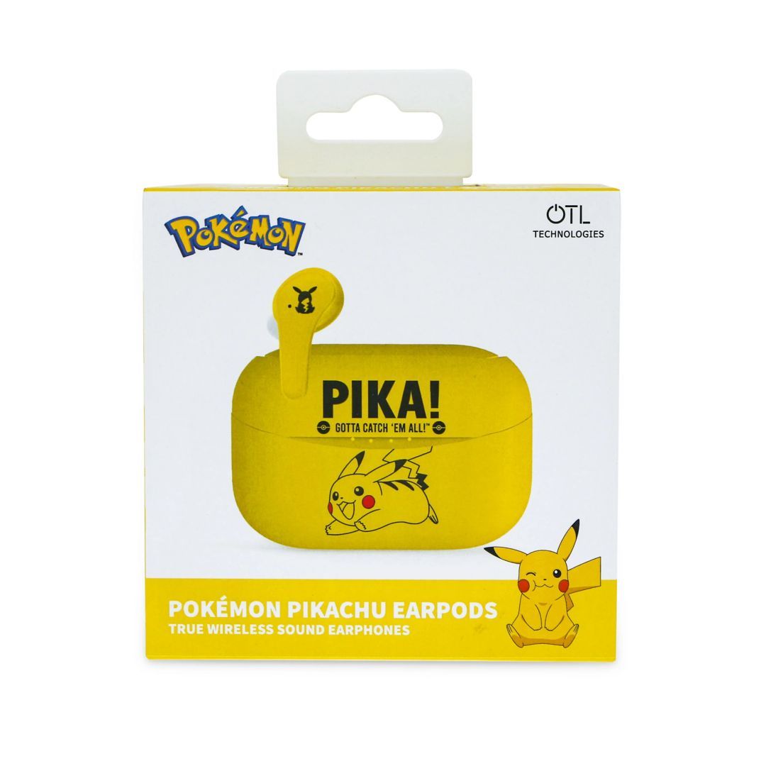 OTL Technologies Pokémon Pikachu TWS Bluetooth Headset Yellow