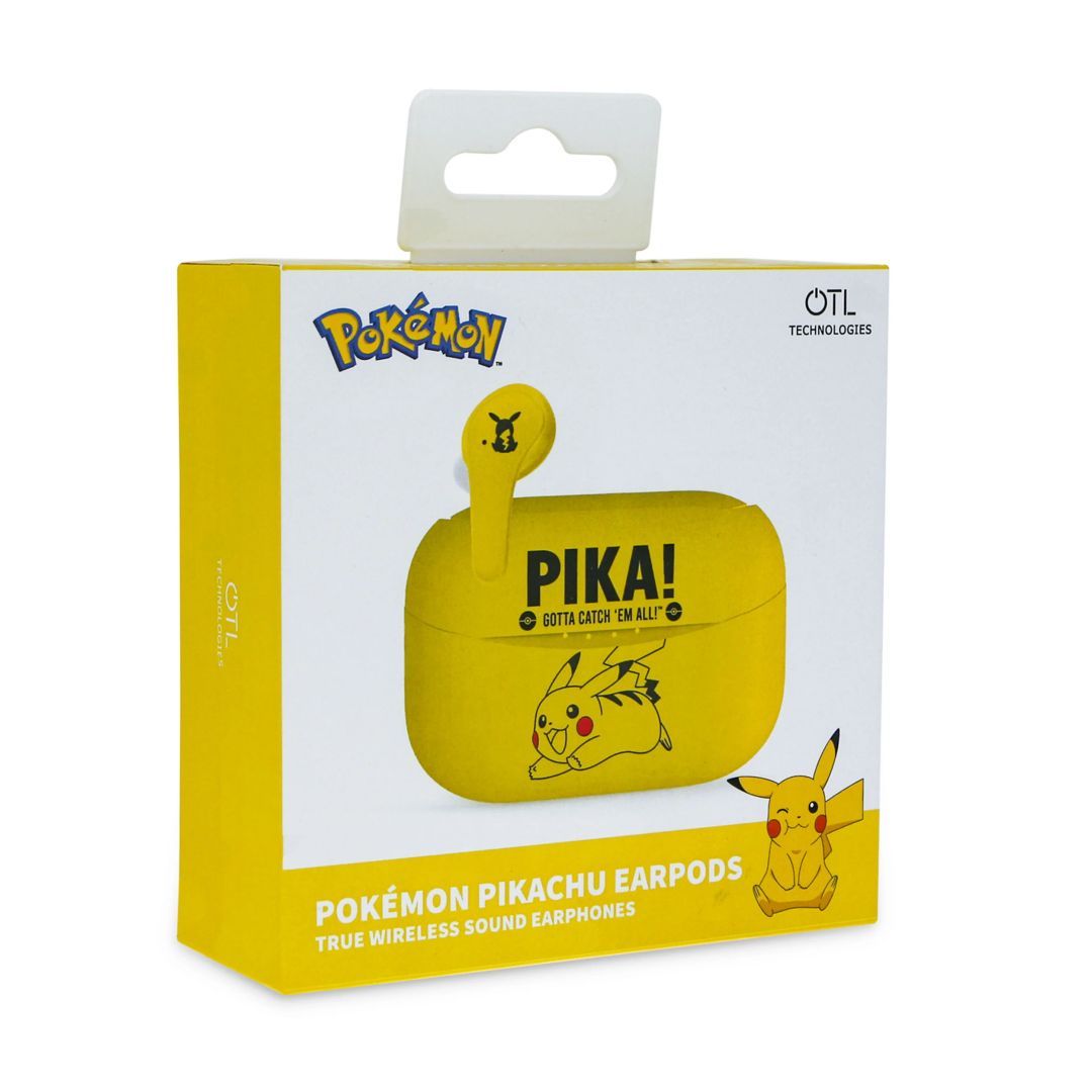 OTL Technologies Pokémon Pikachu TWS Bluetooth Headset Yellow