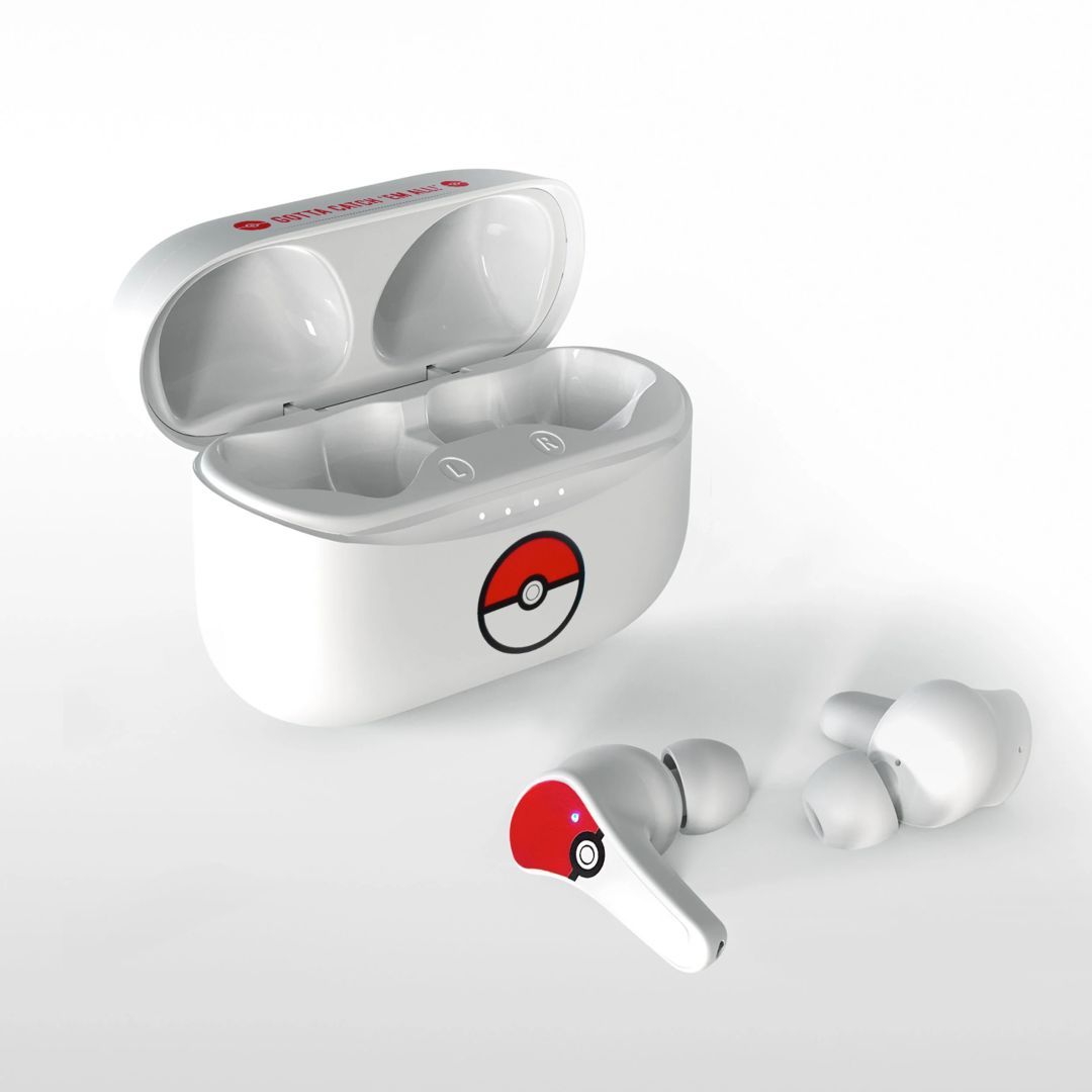 OTL Technologies Pokémon Pokéball TWS Bluetooth Headset Red