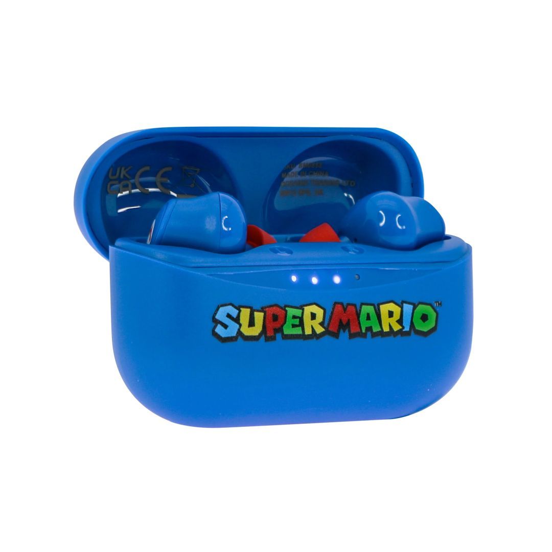 OTL Technologies Super Mario TWS Bluetooth Headset Blue