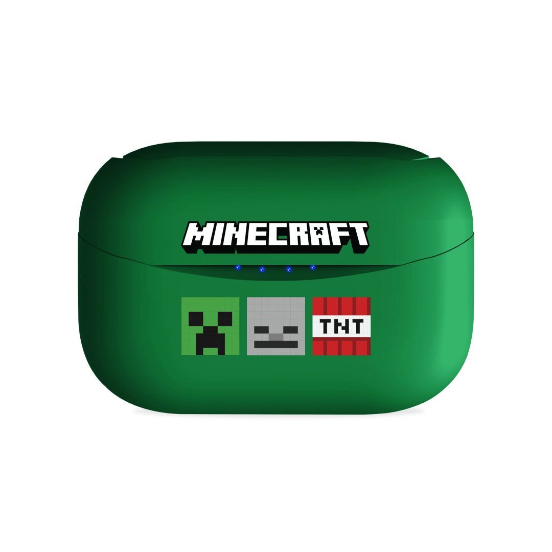 OTL Technologies Minecraft Icons TWS Bluetooth Headset Green