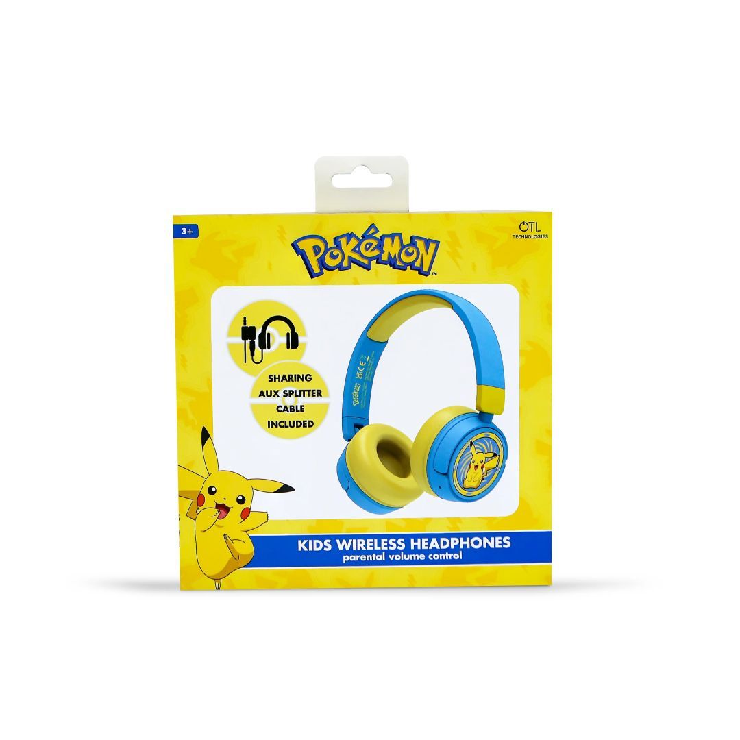 OTL Technologies Pokémon Pikachu Kids Bluetooth Headset Blue