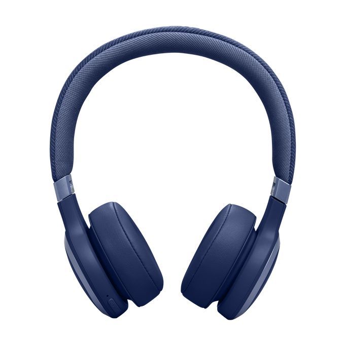 JBL Live 670NC Bluetooth Over-Ear Noise-Cancelling Headset Blue