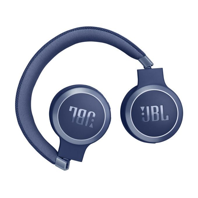 JBL Live 670NC Bluetooth Over-Ear Noise-Cancelling Headset Blue