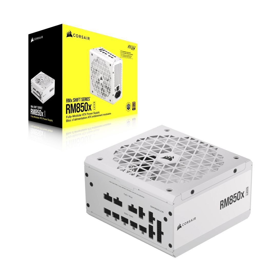 Corsair 850W 80+ Gold RM850x RMx Shift White