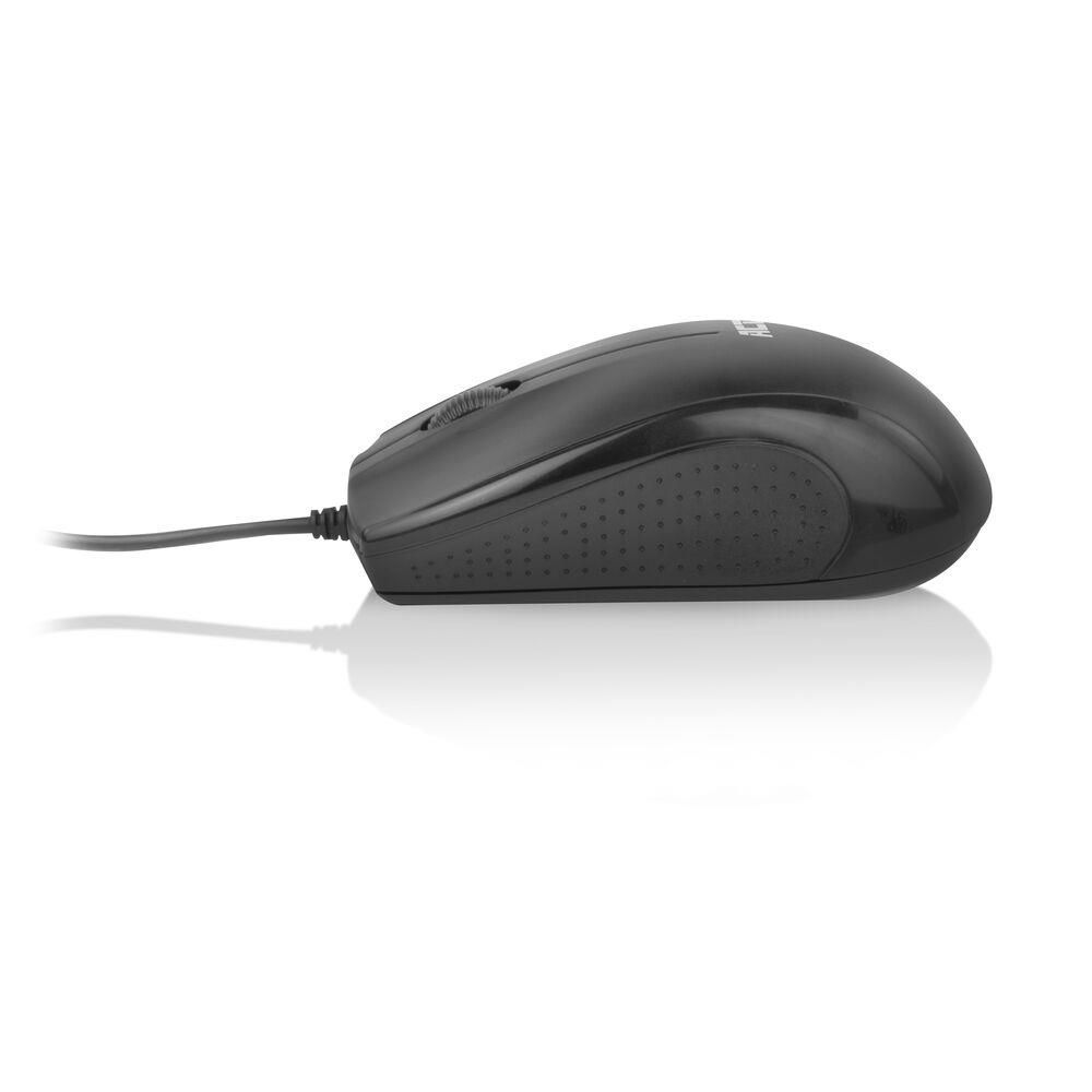 ACT AC5006 Wired Full-Size Optical Mouse Black ACT AC5006 Wired Full-Size Optical Mouse Black