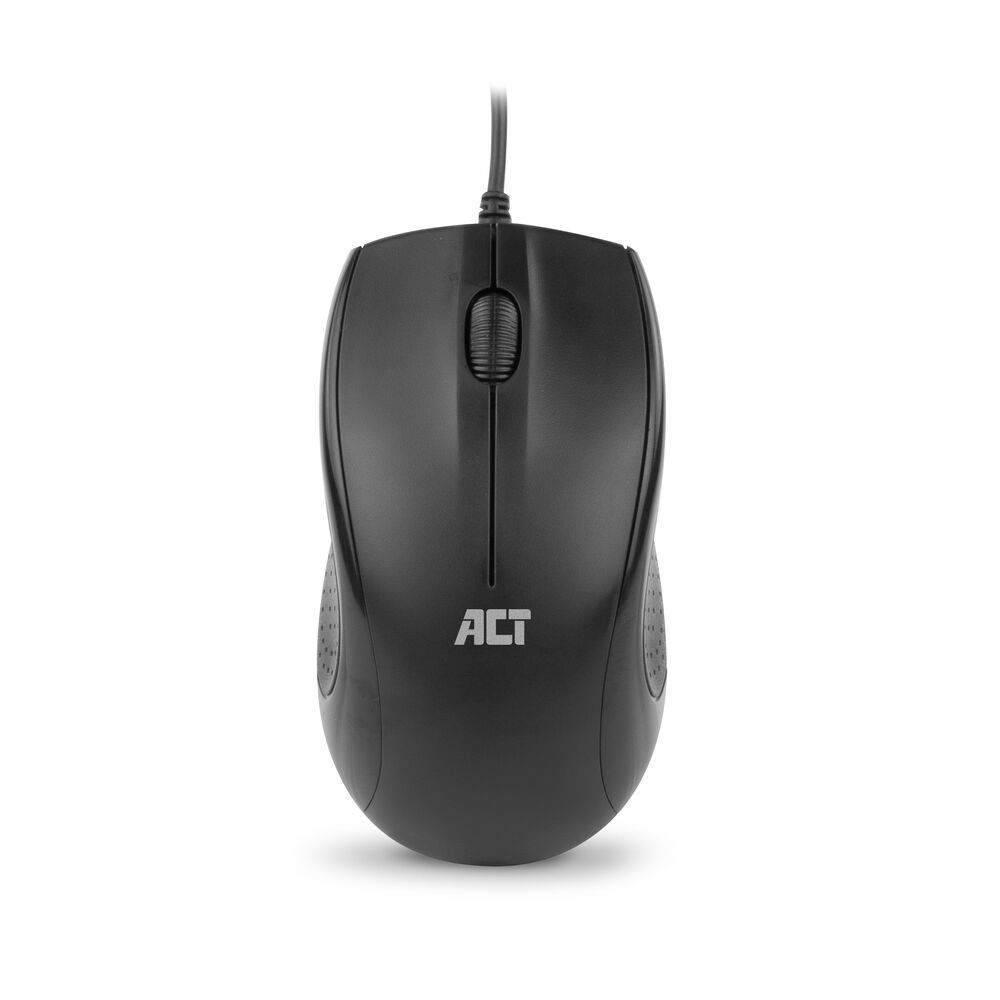 ACT AC5006 Wired Full-Size Optical Mouse Black ACT AC5006 Wired Full-Size Optical Mouse Black