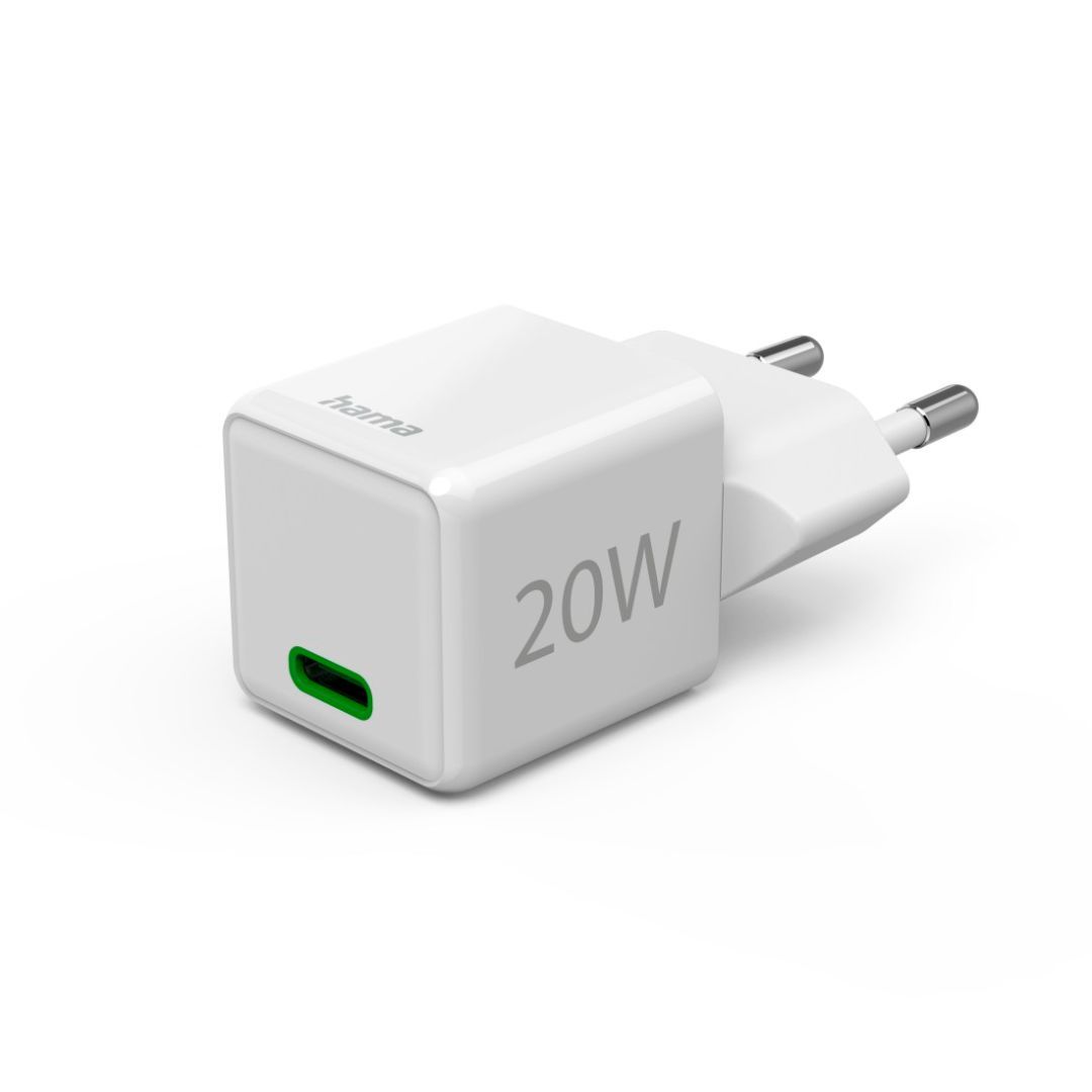 Hama Fast Charger Super-Mini Charger 20W White Hama Fast Charger Super-Mini Charger 20W White