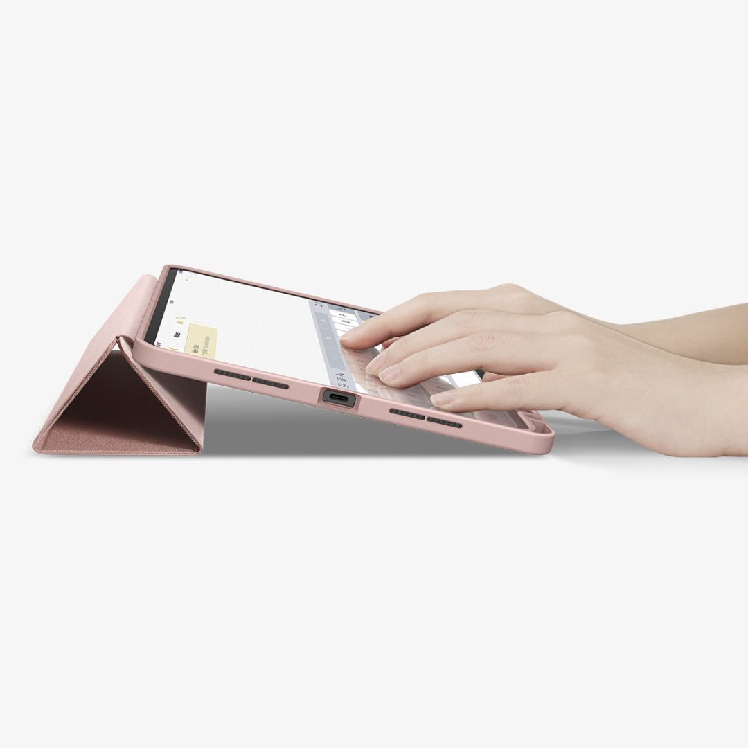 Spigen Urban Fit iPad Pro 11" 2024 Rose Gold