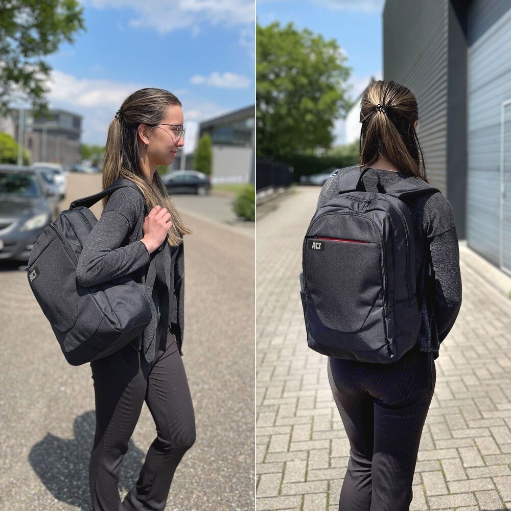 ACT AC8565 Suburb Backpack for laptops up to 15,6" Black ACT AC8565 Suburb Backpack for laptops up to 15,6" Black
