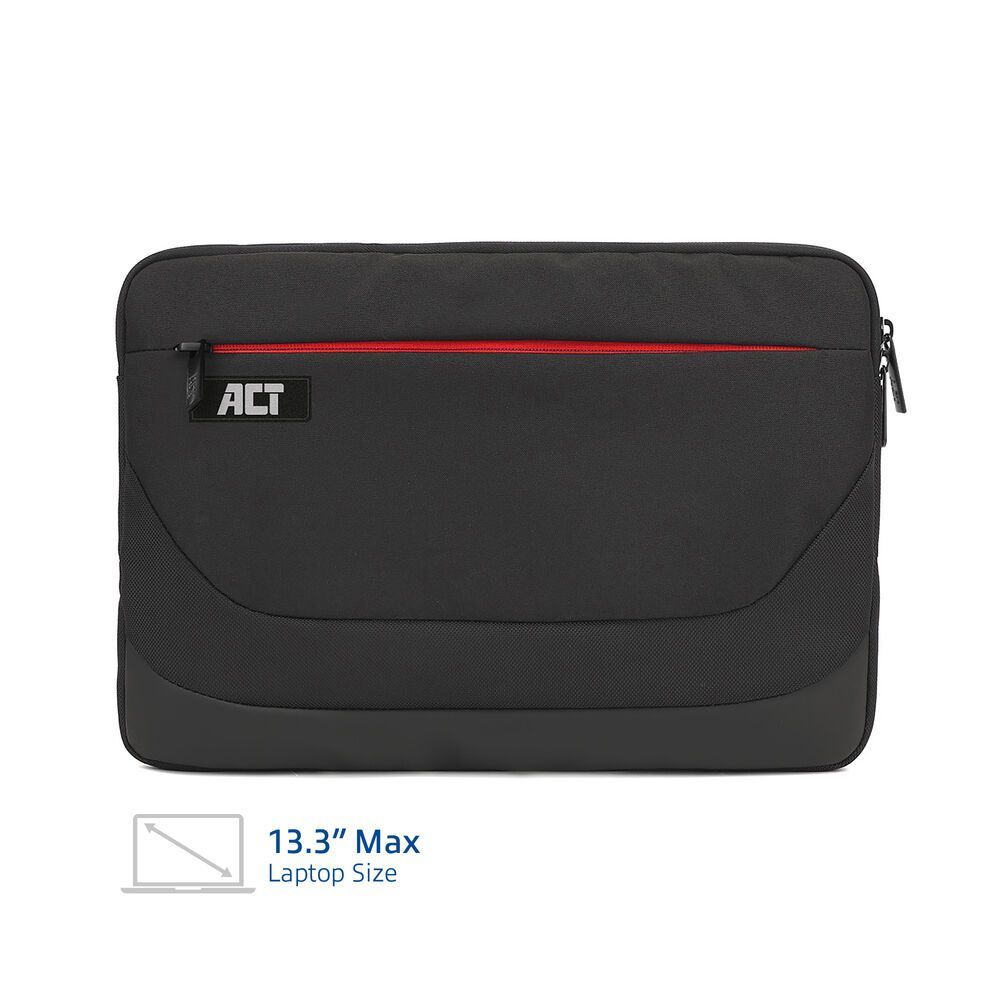 ACT AC8575 Suburb Laptop Sleeve 13,3" Black