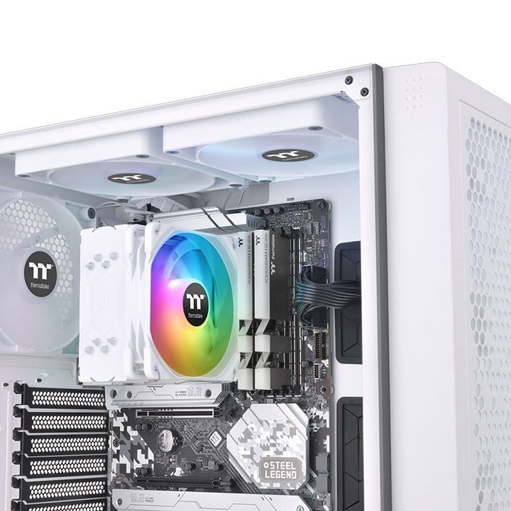 Thermaltake UX200 SE ARGB Lighting CPU Cooler White