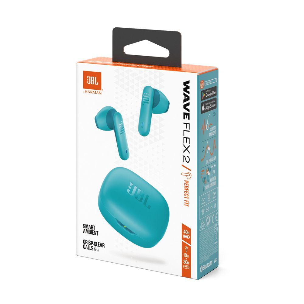 JBL Wave Flex 2 Bluetooth Headset Blue