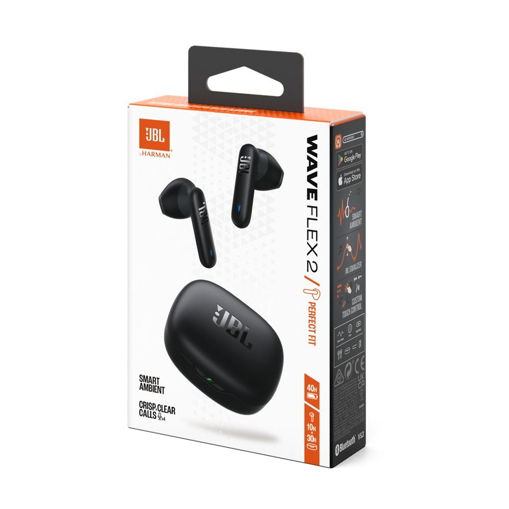 JBL Wave Flex 2 Bluetooth Headset Black