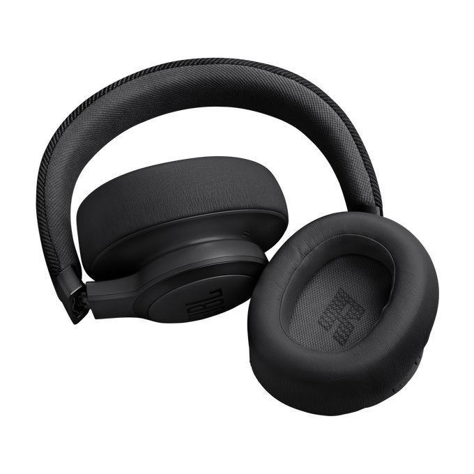 JBL Live 770NC Bluetooth Over-Ear Noise-Cancelling Headset Black