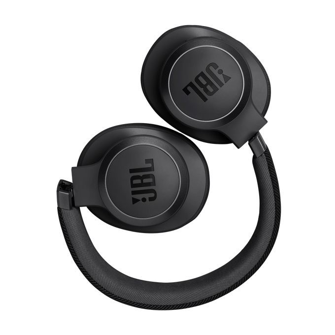 JBL Live 770NC Bluetooth Over-Ear Noise-Cancelling Headset Black