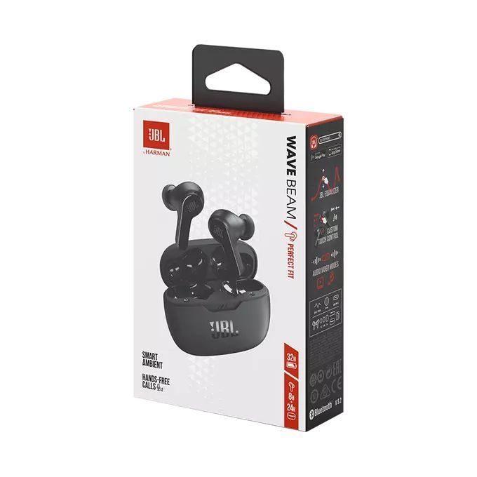 JBL Wave Beam TWS Bluetooth Headset Black