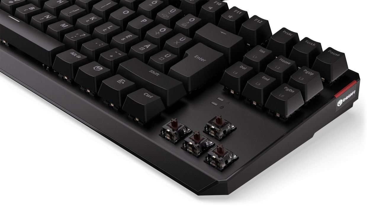 Endorfy Thock Kailh Brown Switch RGB Mechanical Keyboard Black HU