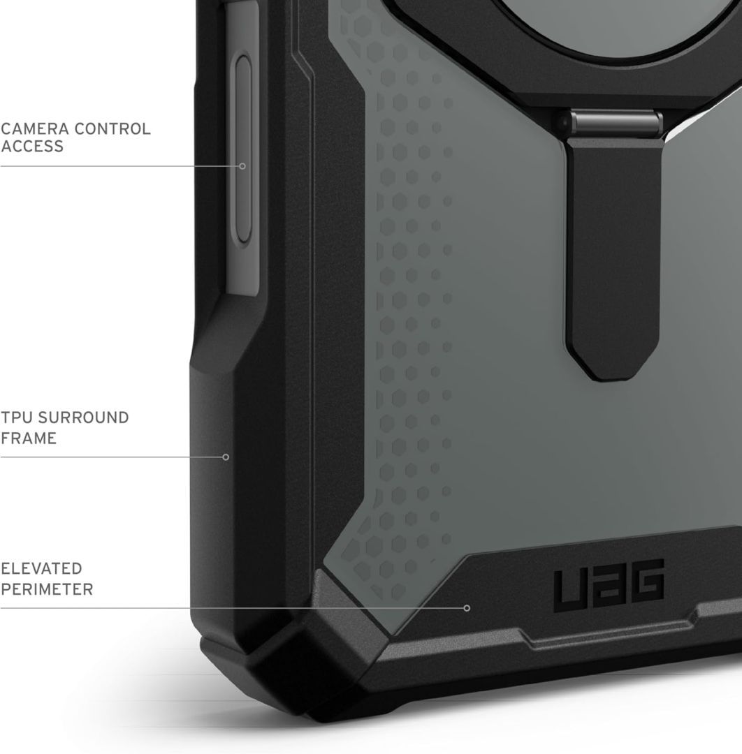 UAG Plasma XTE Magsafe iPhone 16 Pro Max Black/Orange