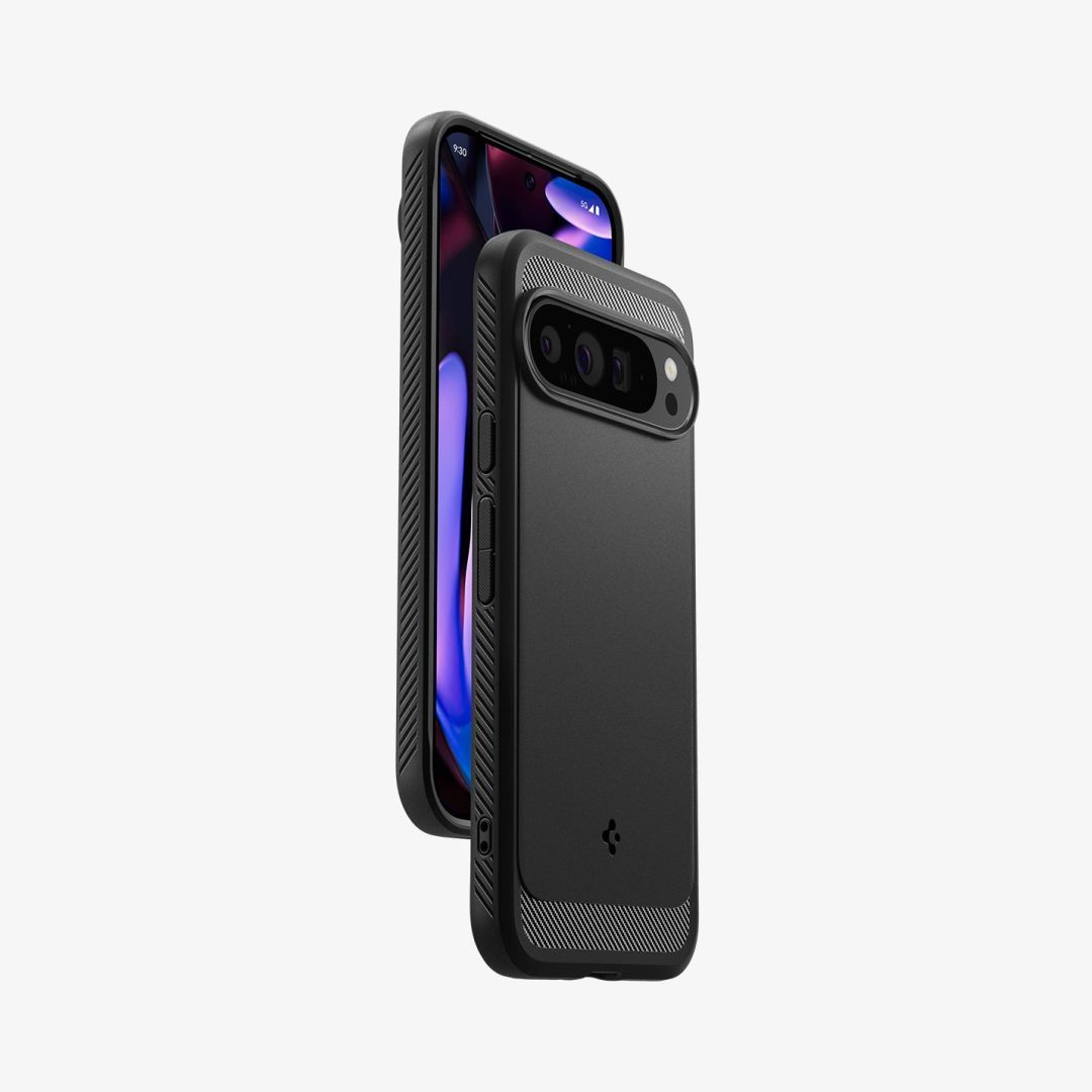 Spigen Rugged Armor Google Pixel 9 Pro XL Matte Black