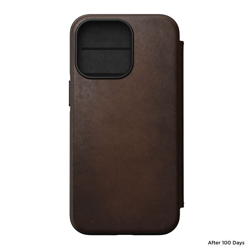 Nomad MagSafe Rugged Folio, brown - iPhone 13 Pro