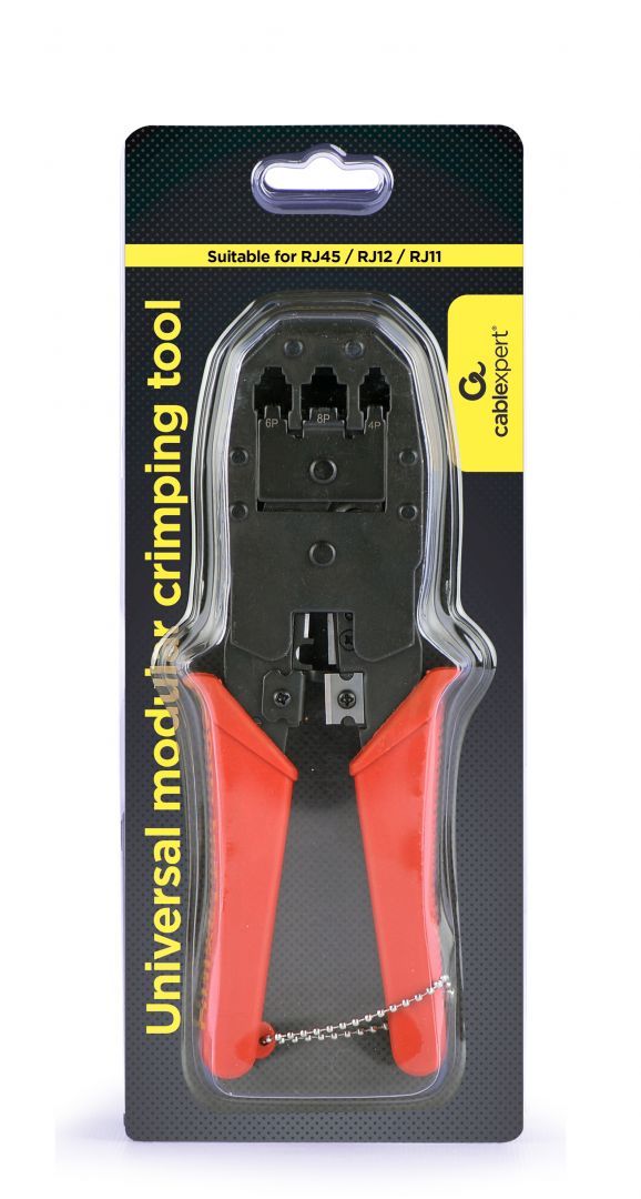 Gembird T-WC-04 Universal modular crimping tool RJ45/RJ12/RJ11