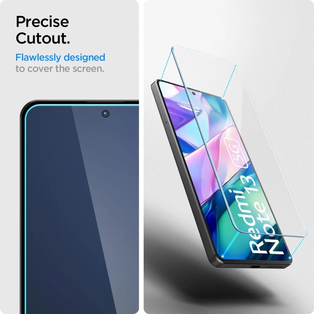 Spigen Glass tR Slim Xiaomi Redmi Note 13 5G 2 pack