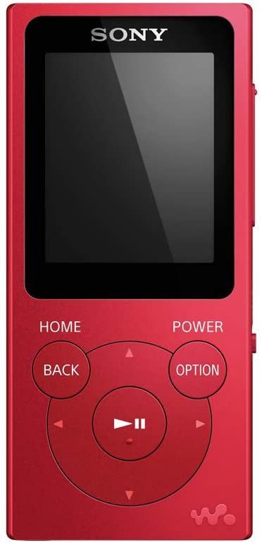 Sony NWE394LR Walkman MP3 8GB Red