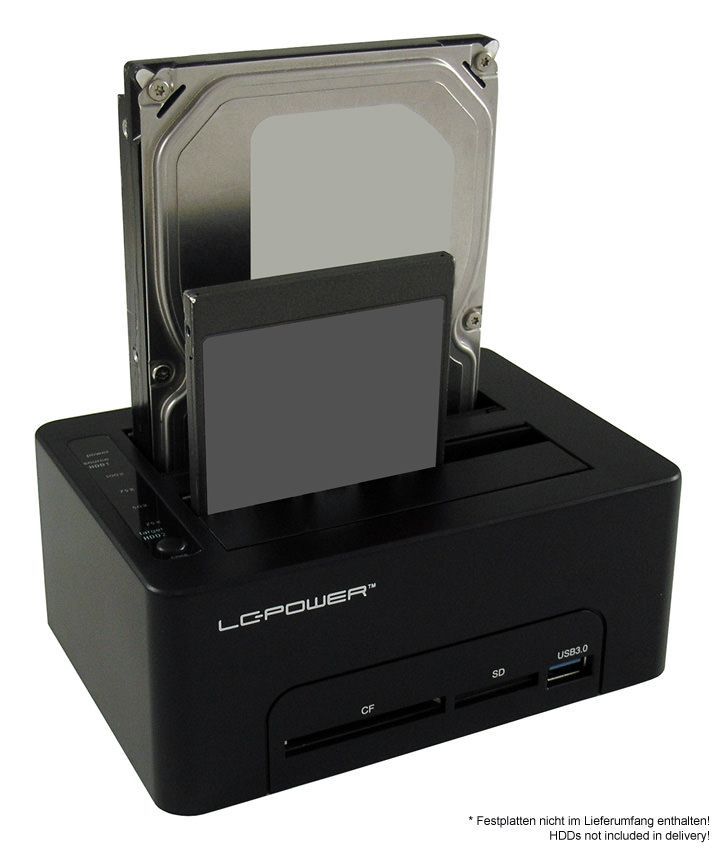 LC Power LC-DOCK-U3-CR HDD docking station