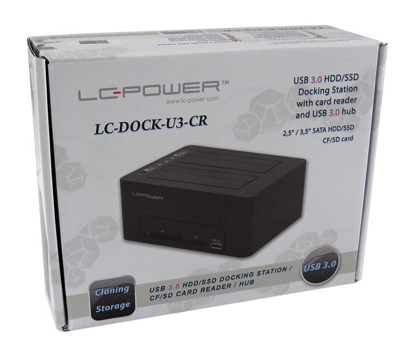 LC Power LC-DOCK-U3-CR HDD docking station