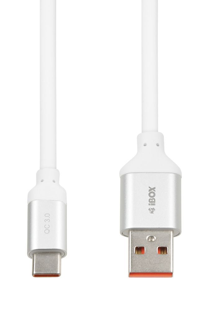 iBox IKUMTCWQC USB-A - USB-C Cable 1,5m White