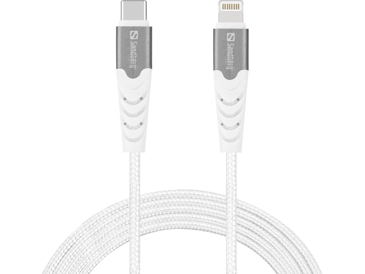 Sandberg USB-C PD to Lightning MFI 2m White