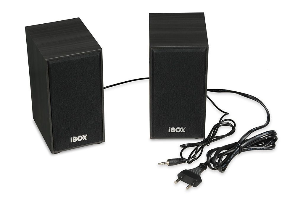 iBox IGLSP1B Speaker Black Wood