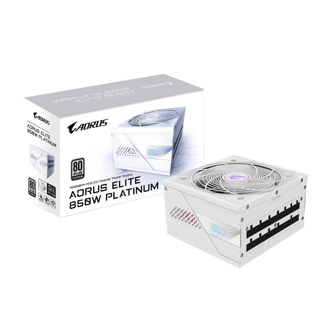 Gigabyte 850W 80+ Platinum Aorus Elite Ice