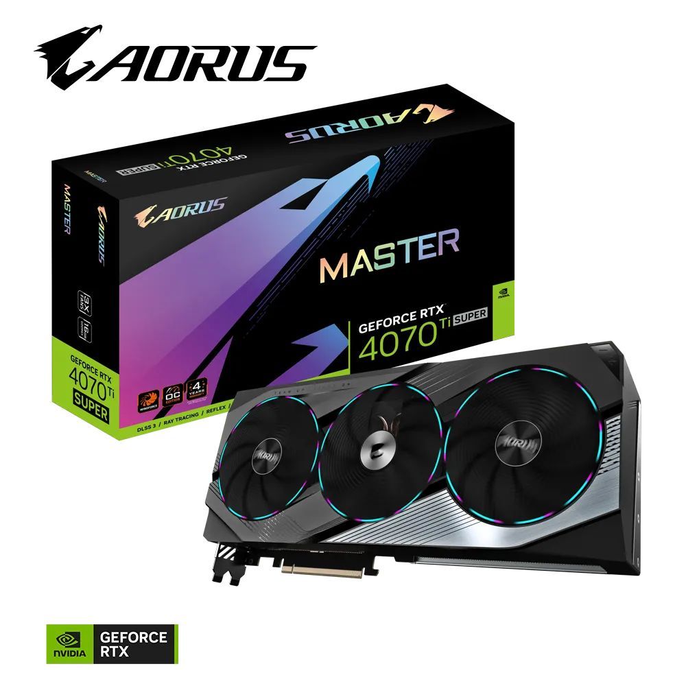 Gigabyte RTX4070 TI SUPER AORUS MASTER 16G