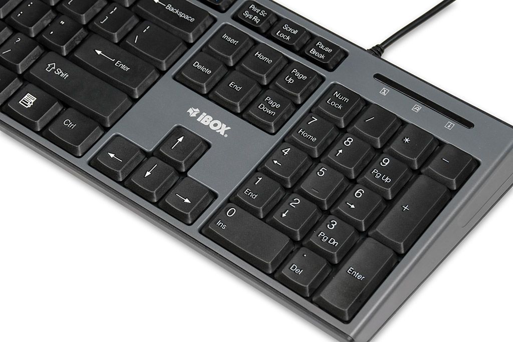 iBox Desktop Kit Keyboard Combo Black UK