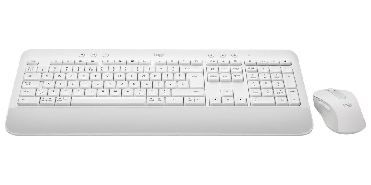 Logitech Signature MK650 Combo for Business Wireless Keyboard+Mouse Off-White UK